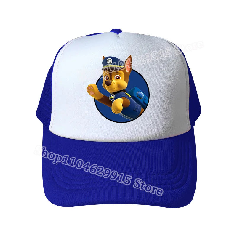 Paw Patrol Baseball Cap Boys Girls Cartoon Anime Chase Skye Print Kids Hat Summer Athleisure Adjustable Casual Hats Kids Gift