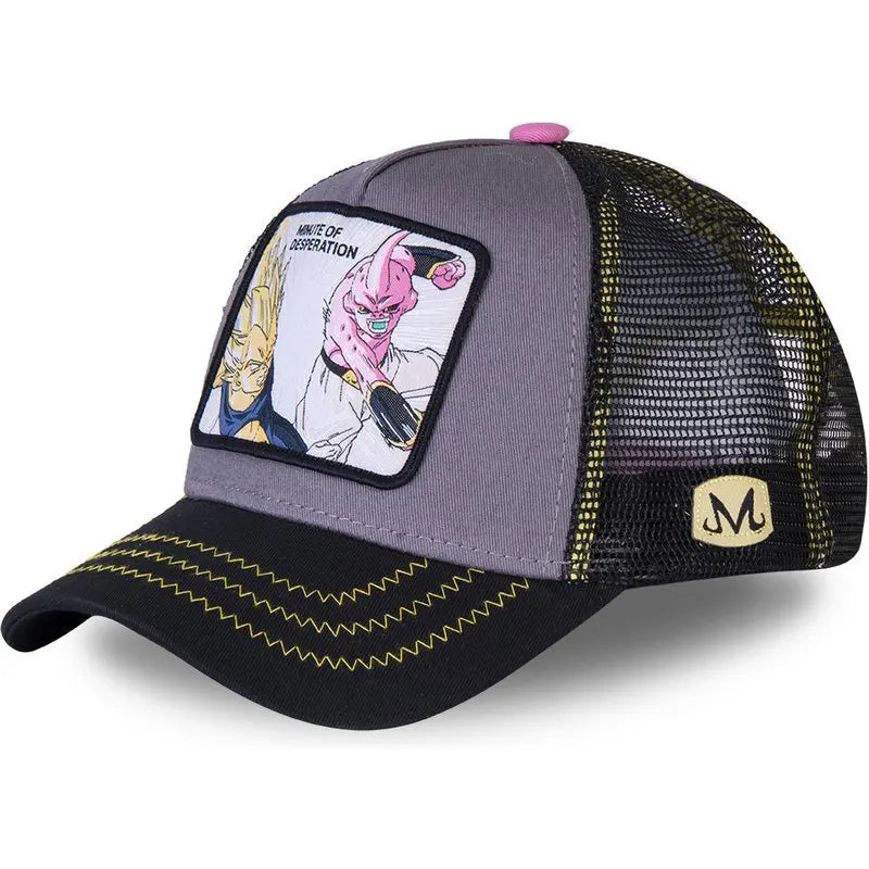 Dragon Ball Z Styles Anime Son Goku Cotton New Baseball Camouflage Cap Men Women Hip Hop Dad Adjustable Mesh Hat Trucker Hat