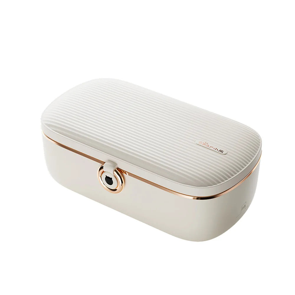 900ml Electric Lunch Box Mini Rice Cooker Water Free Heating Bento Box Constant Temperature Heating Food Warmer Container 220V
