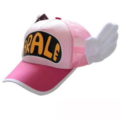Adults / Kids Anime Dr.Slump Cosplay Caps Arale Baseball Cap Angel Wings Hats Candy Color Breathable Mesh / Canvas Hat