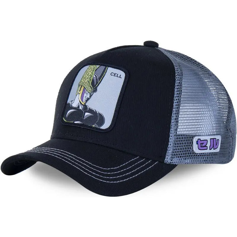 Dragon Ball Z Styles Anime Son Goku Cotton New Baseball Camouflage Cap Men Women Hip Hop Dad Adjustable Mesh Hat Trucker Hat