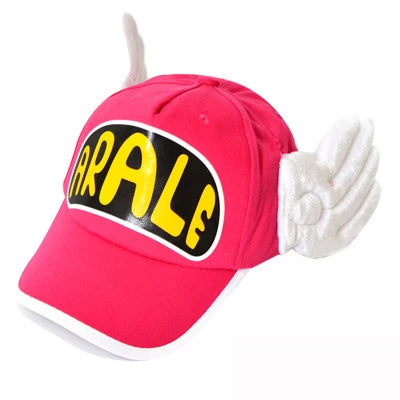 Adults / Kids Anime Dr.Slump Cosplay Caps Arale Baseball Cap Angel Wings Hats Candy Color Breathable Mesh / Canvas Hat