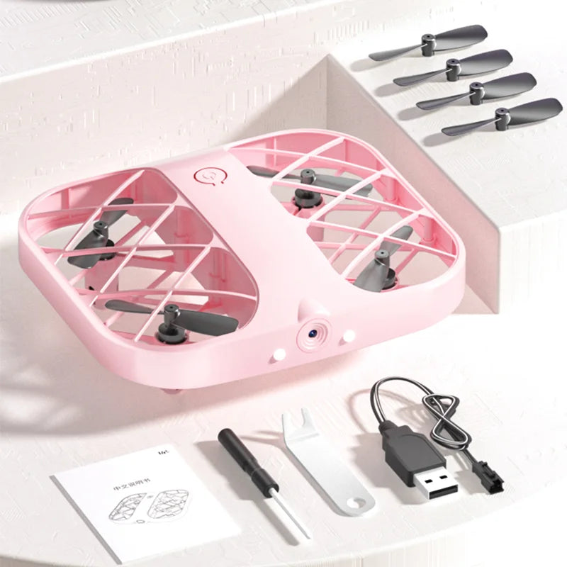 JJRC H107 Mini Drone Dron Pocket UFO Small Remote Control Plane Toy Boy 8K 4K with Camera Real-Time Transmission Quadcopter