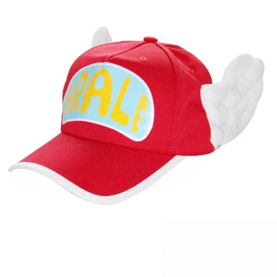 Adults / Kids Anime Dr.Slump Cosplay Caps Arale Baseball Cap Angel Wings Hats Candy Color Breathable Mesh / Canvas Hat