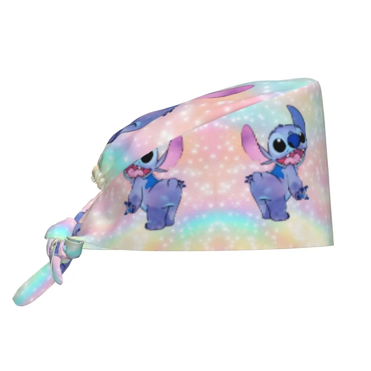 Custom Stitch Angel Breathable Scrub Hat Surgical Scrub Caps Unisex Nursing Hair Hats Anime Work Scrubs Hat for Medical Surgical