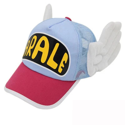 Adults / Kids Anime Dr.Slump Cosplay Caps Arale Baseball Cap Angel Wings Hats Candy Color Breathable Mesh / Canvas Hat