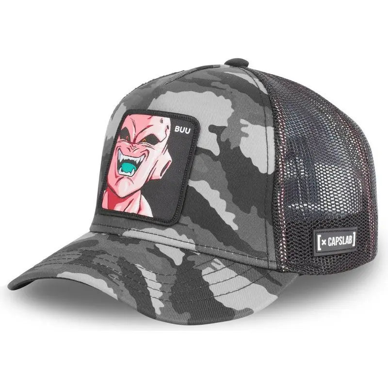 Dragon Ball Z Styles Anime Son Goku Cotton New Baseball Camouflage Cap Men Women Hip Hop Dad Adjustable Mesh Hat Trucker Hat